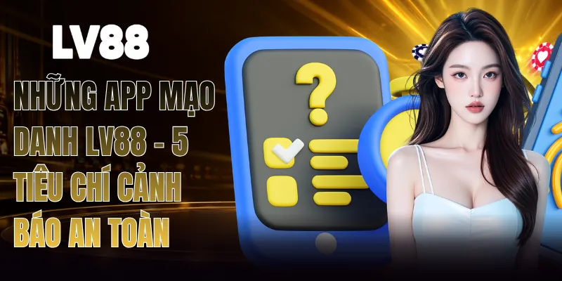 Những App Mạo Danh LV88 - 5 Tiêu Chí Cảnh Báo An Toàn