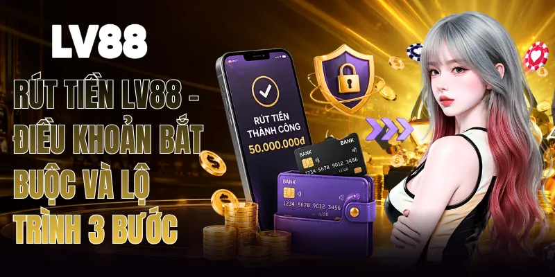 Rút Tiền LV88 -  Điều Khoản Bắt Buộc Và Lộ Trình 3 Bước