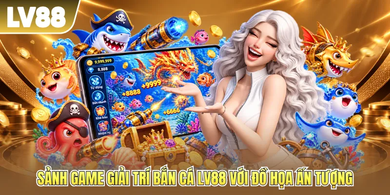 Sảnh game giải trí bắn cá LV88 với đồ họa ấn tượng Sảnh game giải trí bắn cá LV88 với đồ họa ấn tượng