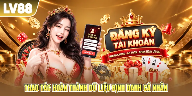Thao tác hoàn thành dữ liệu định danh cá nhân Thao tác hoàn thành dữ liệu định danh cá nhân